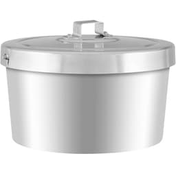 Forma Para Pudim Com Tampa E Trava De Alumínio Banho Maria