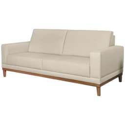 Sofa 3 Lugares 180 cm Crons Linho Cru Vazzano
