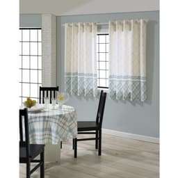 Cortina de Cozinha Athenas estampada modelo Olga Irene Dolher