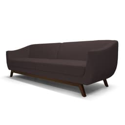 Sofá Atenas 4 Lugares 260cm C34 Marrom - Domi