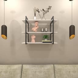 Prateleira Industrial livros prateleira de ferro e madeira estante de parede estante de parede prateleira para sala