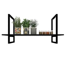 Prateleira Suspensa Industrial Teto Cozinha nichos para cozinha nicho industrial nichos para cozinha suporte industrial