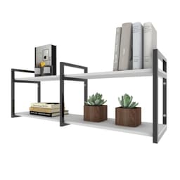 Prateleira livros moveis escritorio quarto estante infantil planta branco organizador brinquedos