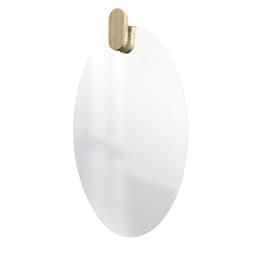 Espelho Decorativo Aplique Oblongo Pinus 60x40cm Oval