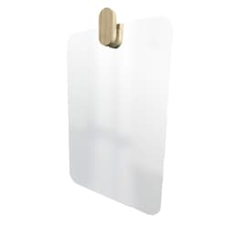 Espelho Decorativo Aplique Oblongo Pinus 60x40cm Retangular
