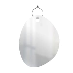 Espelho Decorativo Aramado Wire Boll Preto 60x45 cm Orgânico