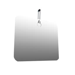 Espelho Decorativo Aramado Wire Stick Preto 50 X 50 Cm