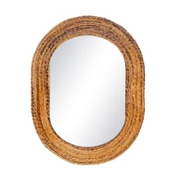 Espelho Decorativo Corda Bananeira 60x80cm Oblongo
