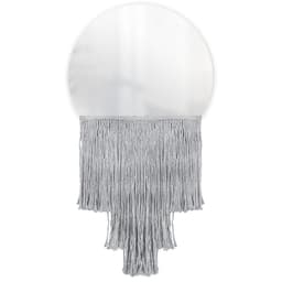 Espelho Decorativo Moon Esc Bangs Cinza 38cm