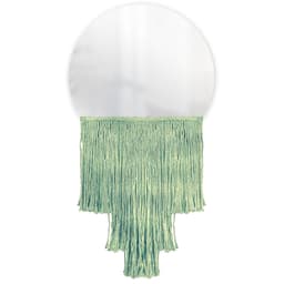 Espelho Decorativo Moon Esc Bangs Verde Limão 38cm