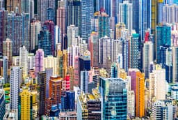 Quadro Decorativo Barcelona Colorful City 60x90cm