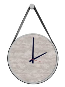 Relógio Adnet Cinza Alça Preta Mostrador Metropolitan Ponteiro Preto 30 cm