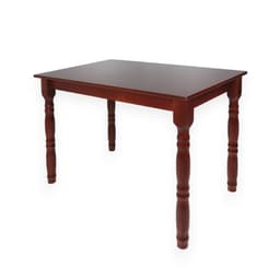 Mesa de Jantar Retangular Dalas Imbuia 110 cm