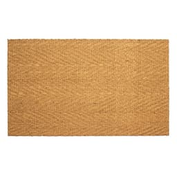 Capacho Fibra de Coco Bahia 01 Bege  0,45X0,75M