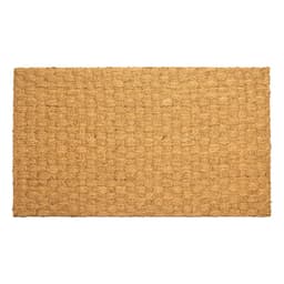 Capacho Fibra de Coco Bahia 02 Bege  0,45X0,75M
