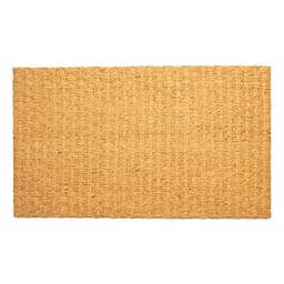 Capacho Fibra de Coco Bahia 03 Bege  0,45X0,75M