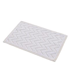 Tapete de Banheiro Natur 08 branco 0,40X0,60M - Edantex