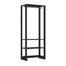 Guarda-Roupa Closet Modulado Yes II Grafite Intenso