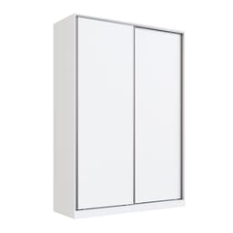 Guarda-Roupa Solteiro Tunas I 2 Portas 3 Gavetas Branco