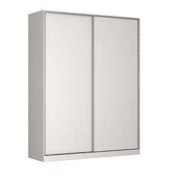 Guarda-Roupa Solteiro Tunas II 2 Portas 3 Gavetas Branco