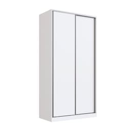Guarda-Roupa Solteiro Tunas IV 2 Portas 3 Gavetas Branco