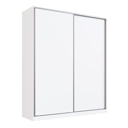 Guarda-Roupa Solteiro Tunas V 2 Portas 3 Gavetas Branco