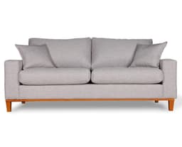 Sofa Living Istambul 3 Lugares Tecido Linho