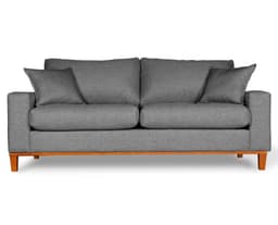 Sofa Living Istambul 3 Lugares Tecido Linho