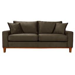 Sofa Living Istambul 3 Lugares Tecido Suede
