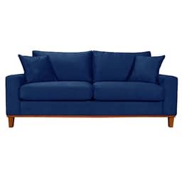 Sofa Living Istambul 3 Lugares Tecido Suede