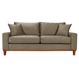 Sofa Living Istambul 3 Lugares Tecido Suede
