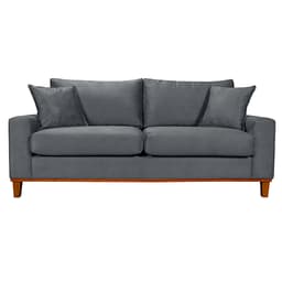 Sofa Living Istambul 3 Lugares Tecido Suede