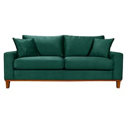 Sofa Living Istambul 3 Lugares Tecido Suede