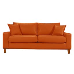 Sofa Living Istambul 3 lugares Revestimento Courino Sintetico