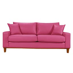 Sofa Living Istambul 3 lugares Revestimento Courino Sintetico