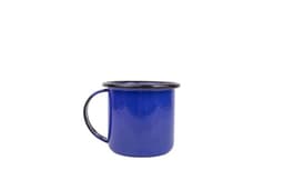 Caneca Xícara Esmaltada no 6 160ML Azul atóxico ESMALTADOS SILVA 2254