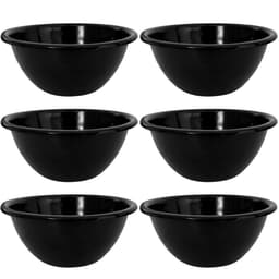 Jogo 6 Tigelas Esmaltadas Ágata 500ml Bowls para Servir Esma
