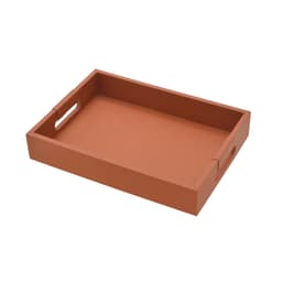 Bandeja Decorativa Espressione Caramelo 35x26 cm