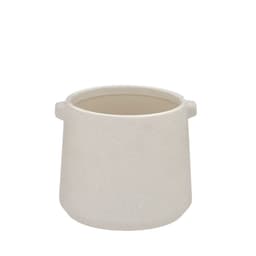 Cachepot Decorativo Espressione Basic Branco 16 cm