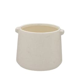 Cachepot Decorativo Espressione Basic Branco 18 cm