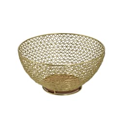 Centro De Mesa Espressione Dourado e Marrom