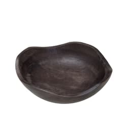 Centro de Mesa Espressione Orgânico Marrom 24 cm