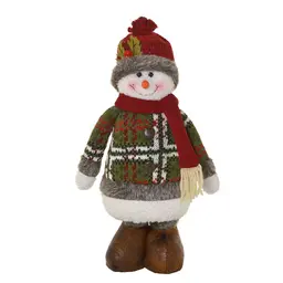 Boneco de Neve Decorativo III Colorido