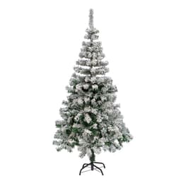 Árvore Natalina 350 Galhos Verde e Branca 150 cm