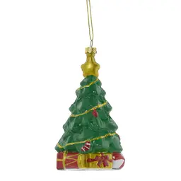 Árvore Natalina de Pendurar Colorida