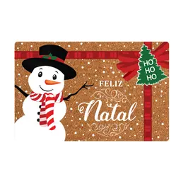 Capacho Feliz Natal II Colorido