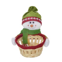 Cesta Boneco de Neve I Colorida