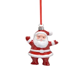Enfeite Natalino para Árvore Espressione Papai Noel Vermelho 11 cm