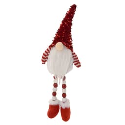 Gnomo Natalino II Vermelho e Branco