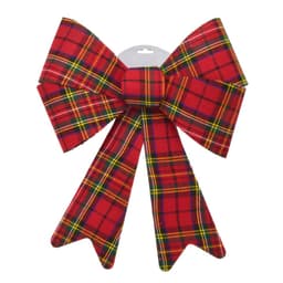 Laço Natalino I Vermelho e Preto